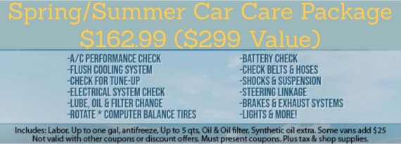 Spring & Summer Car Care Package